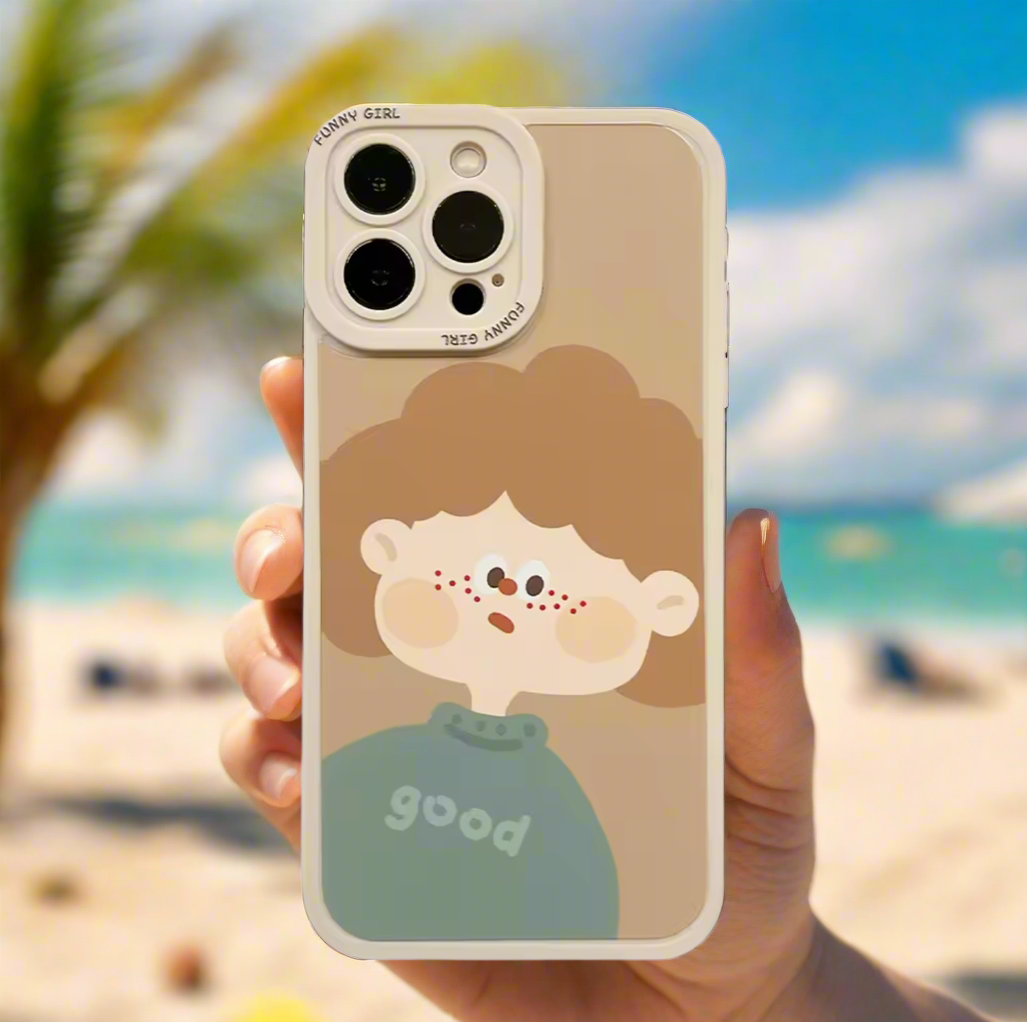 Happy Doodles iPhone Case