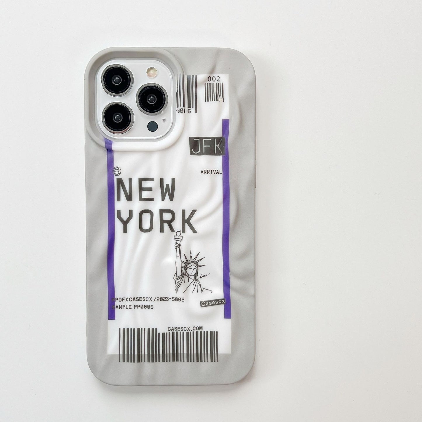 Airline Tag City iPhone Case