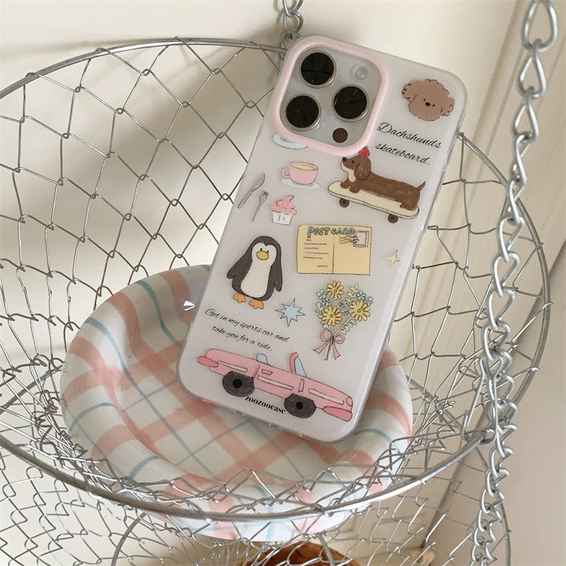 Cute Collage iPhone Case Cute Collage iPhone Case