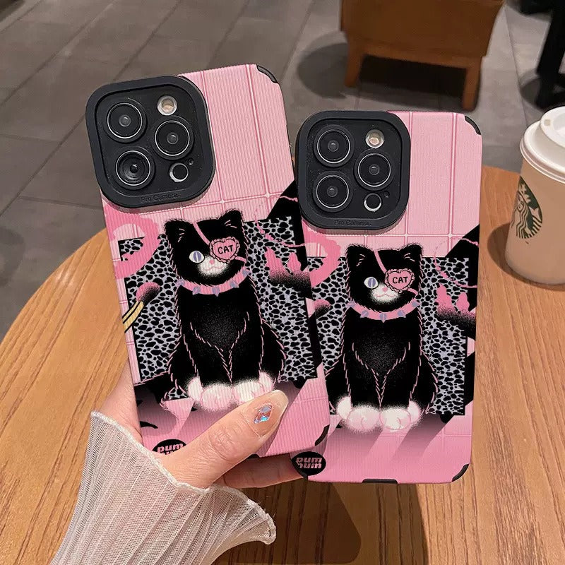 Feline Flair iPhone Case
