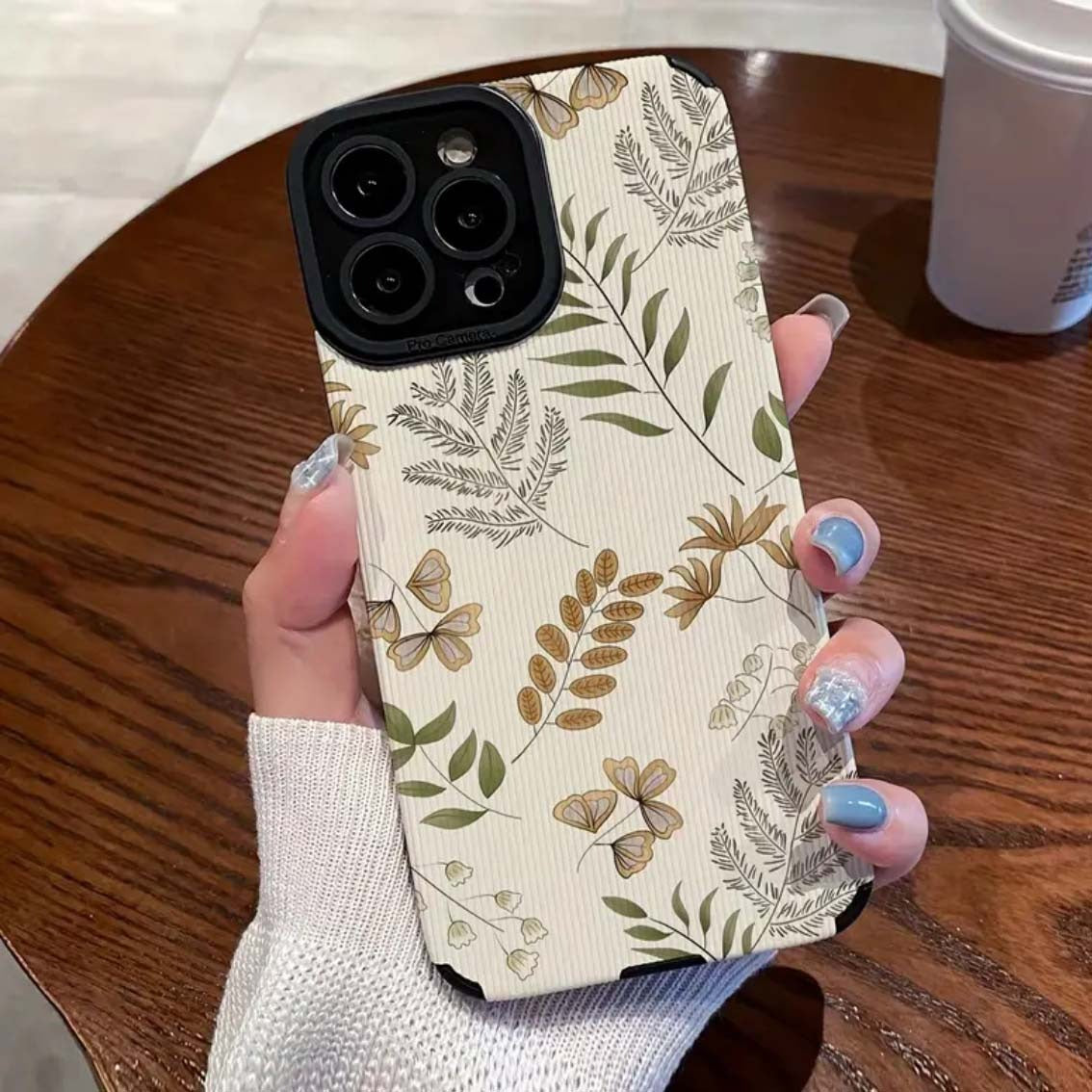 Tranquil Leaves iPhone Case