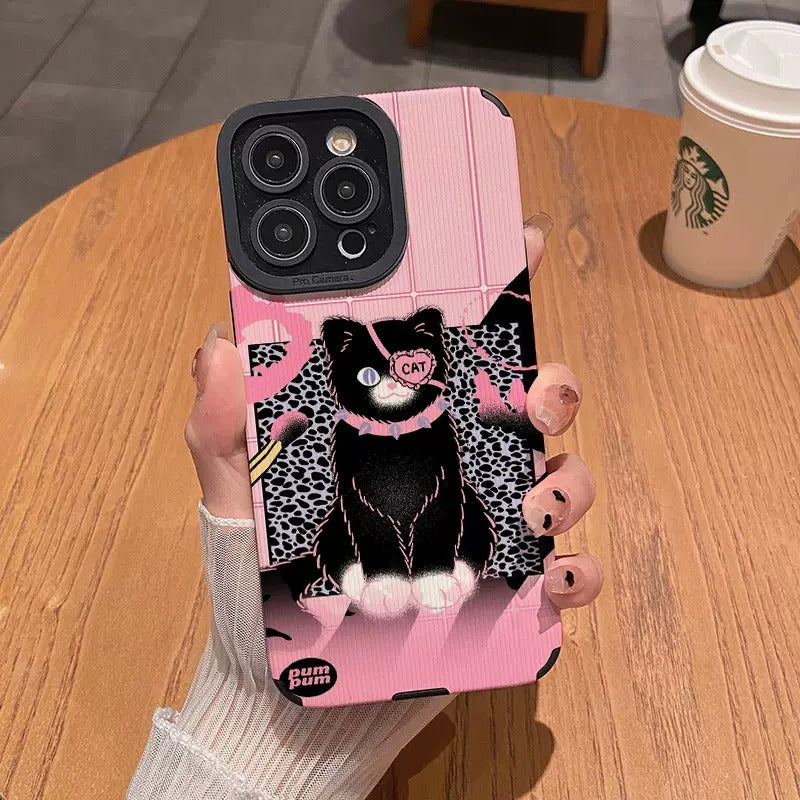 Feline Flair iPhone Case