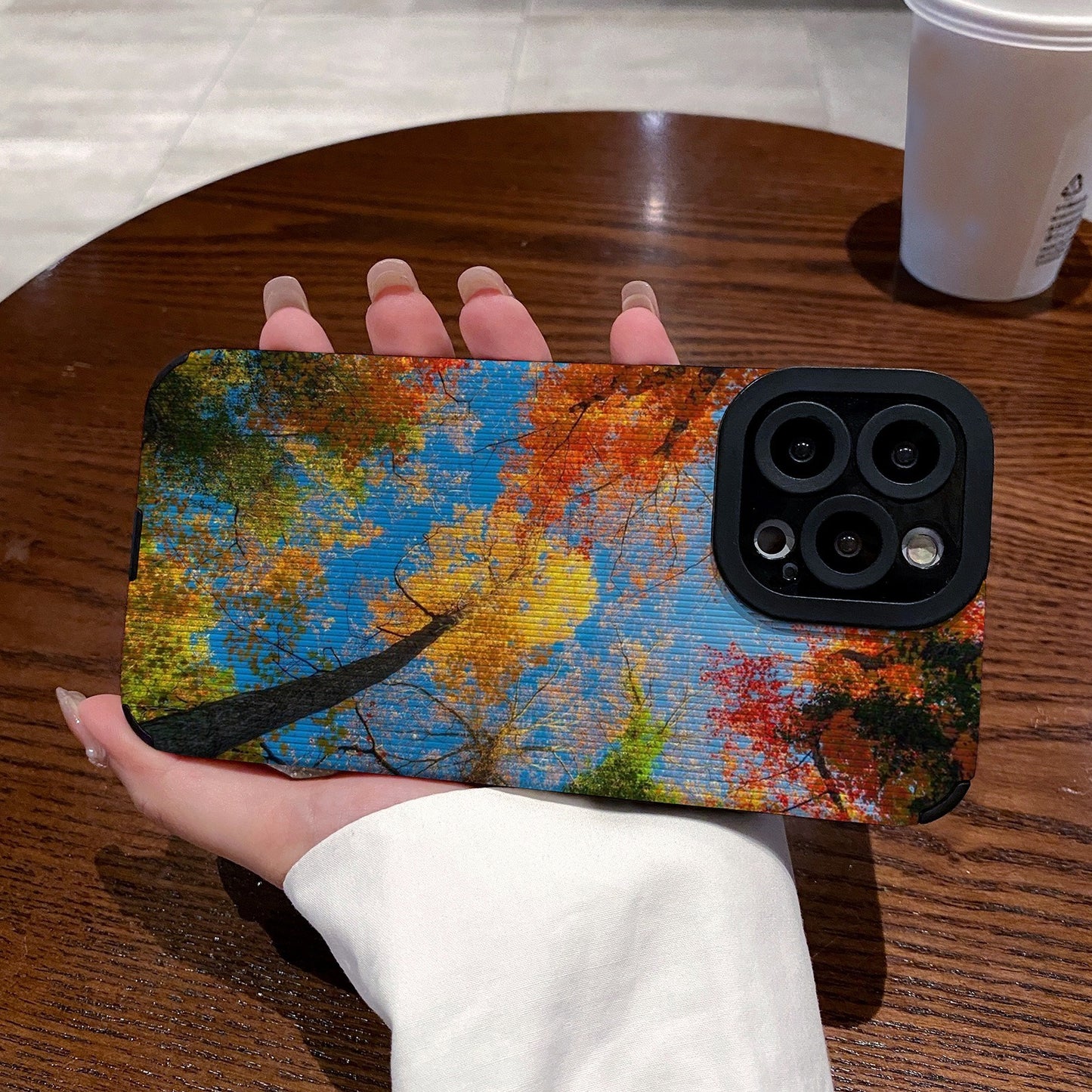 Maple Sky iPhone Case