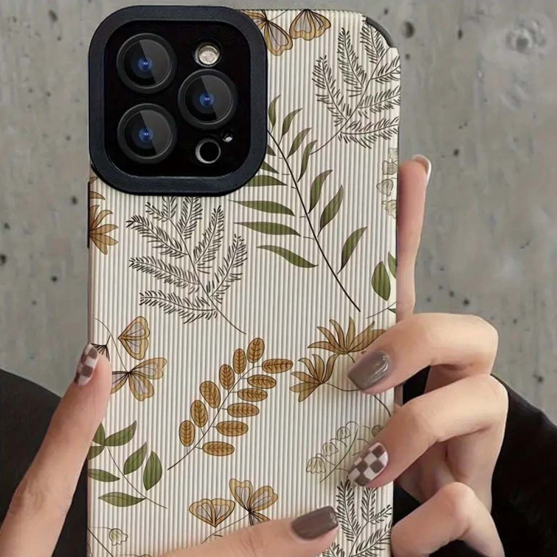 Tranquil Leaves iPhone Case