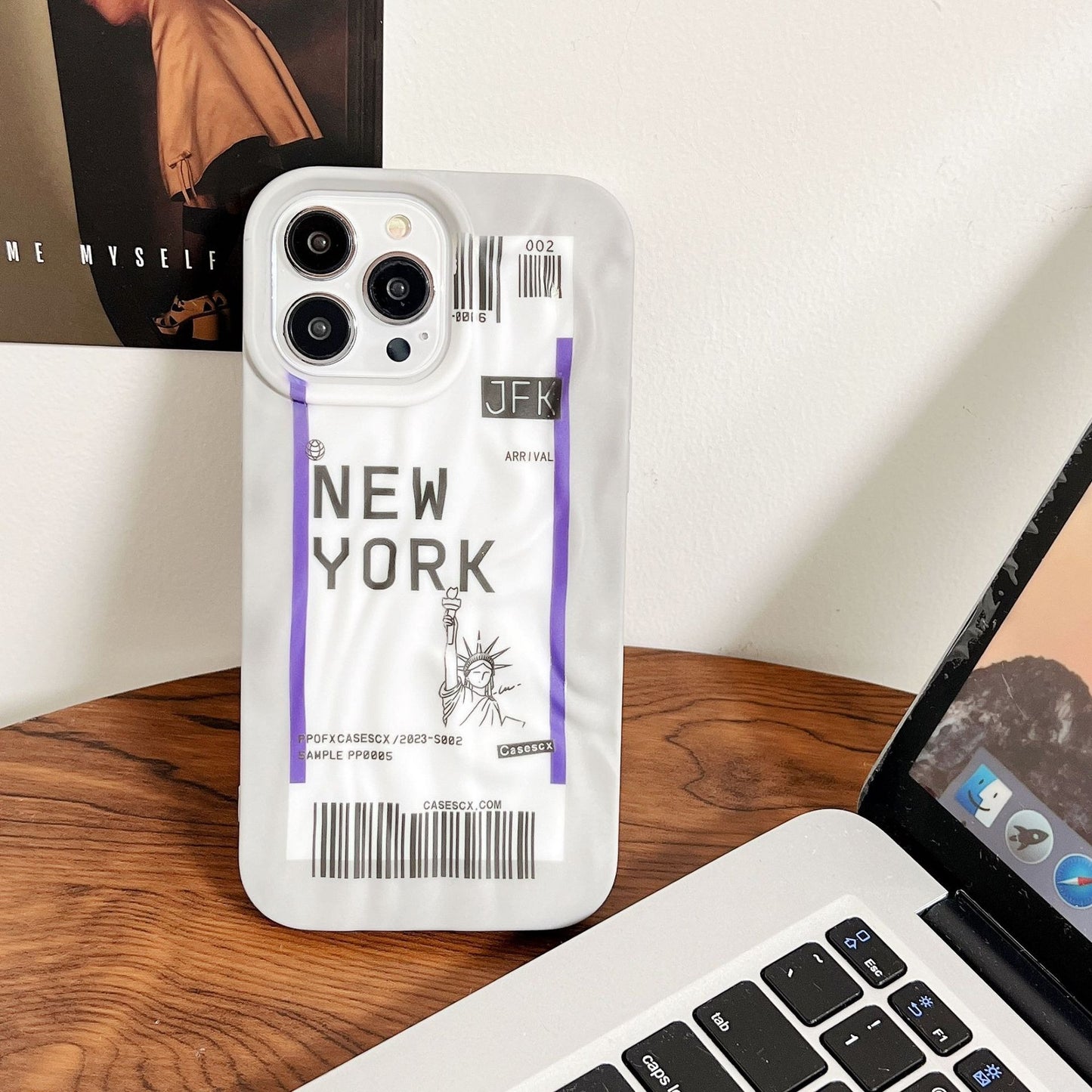 Airline Tag City iPhone Case