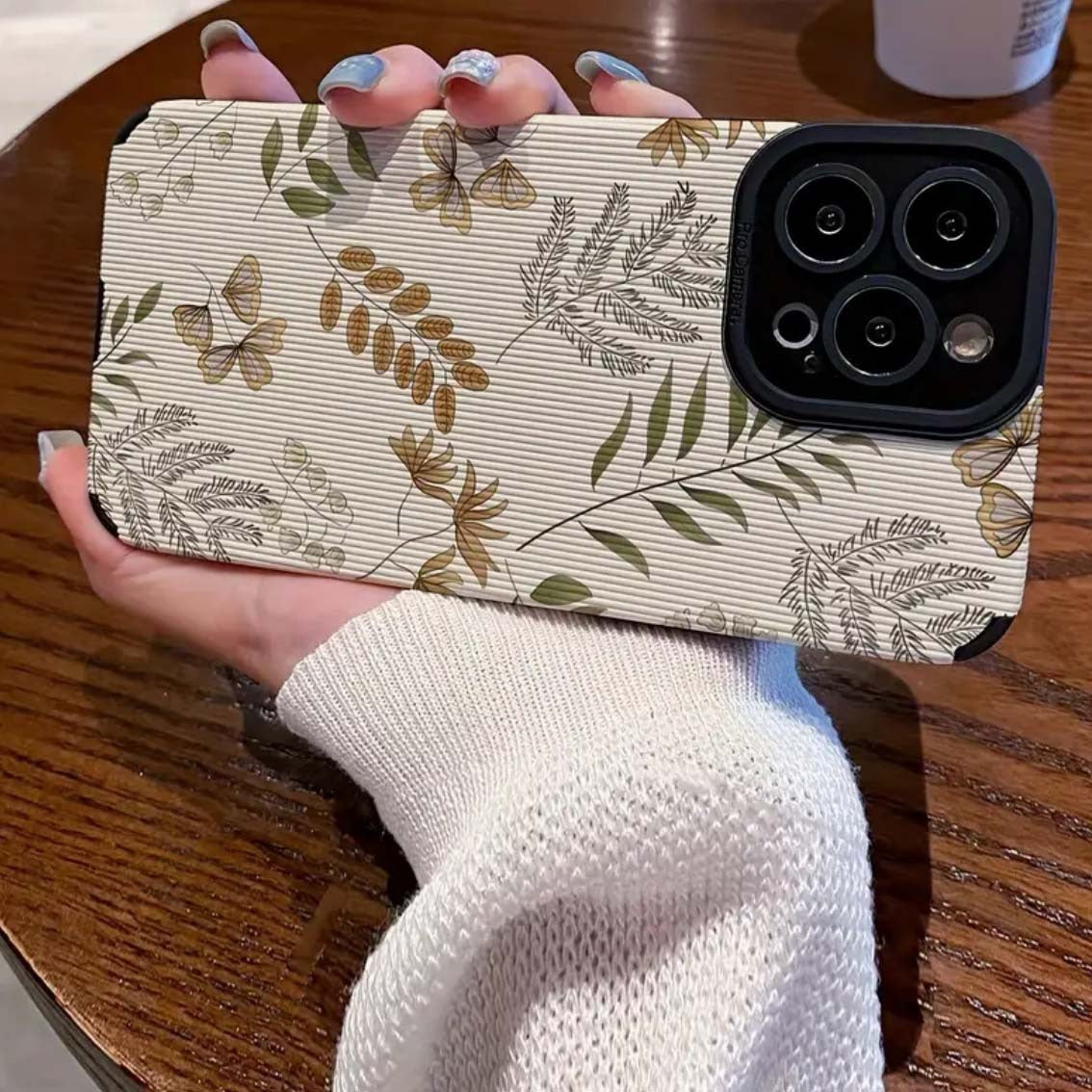 Tranquil Leaves iPhone Case