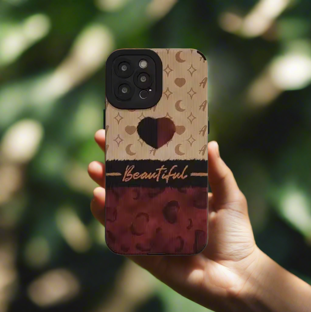 Sepia Love iPhone Case