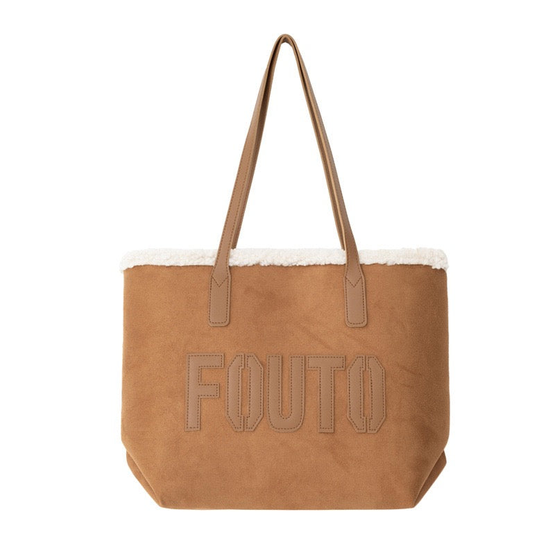 Urban Shearling Tote Bag