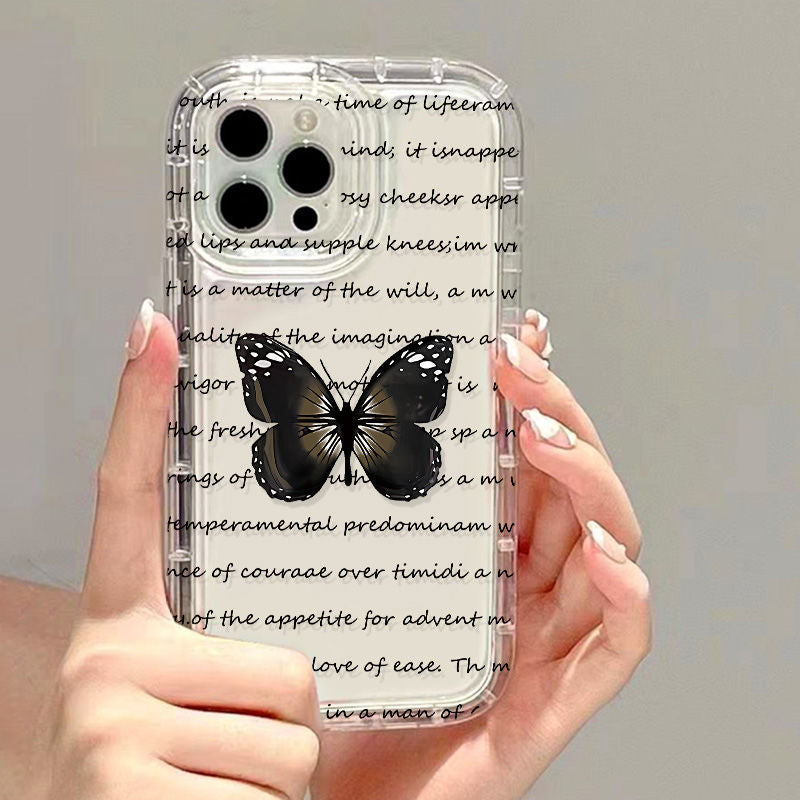 Charming Butterfly Bumper Edge iPhone Case