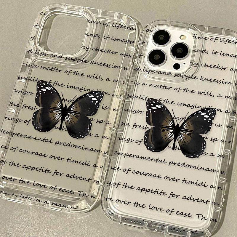 Charming Butterfly Bumper Edge iPhone Case