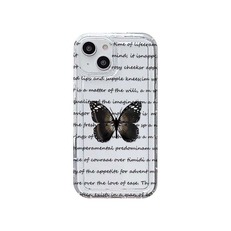 Charming Butterfly Bumper Edge iPhone Case