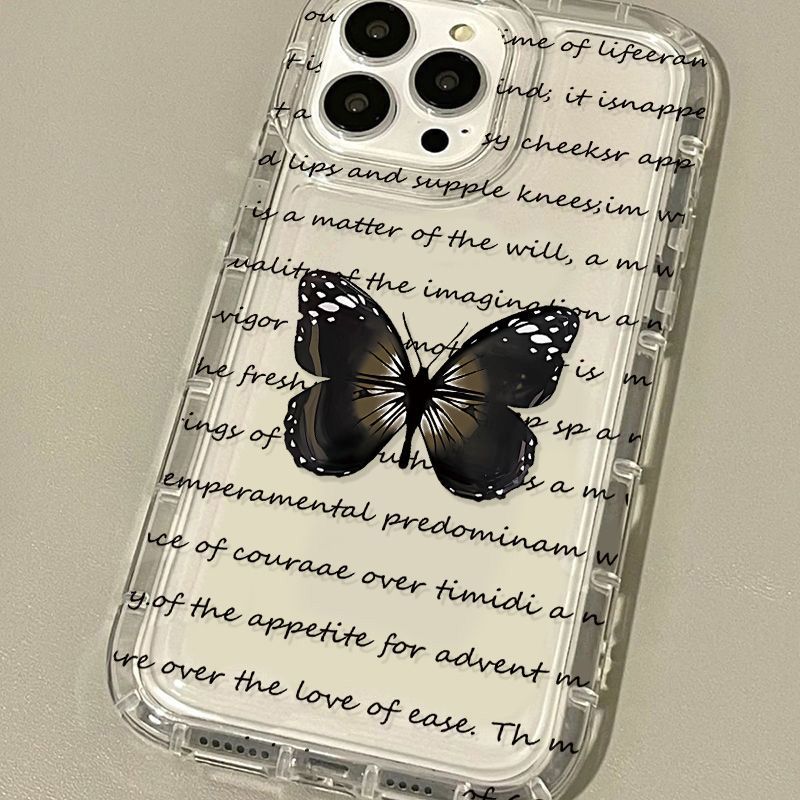 Charming Butterfly Bumper Edge iPhone Case