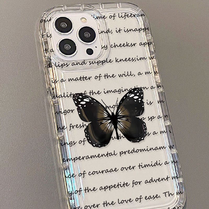 Charming Butterfly Bumper Edge iPhone Case