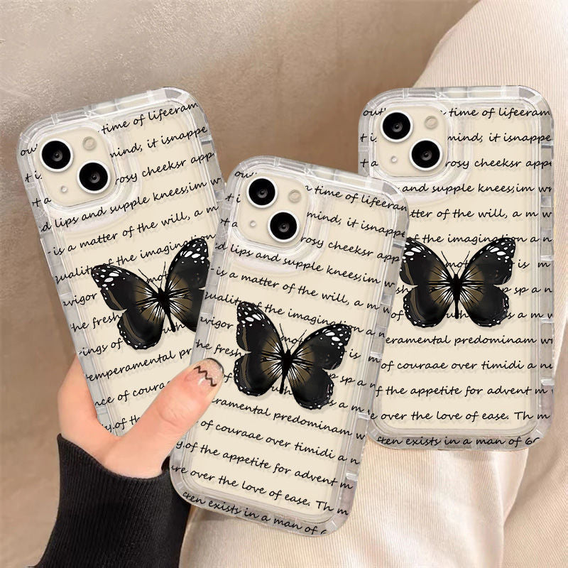 Charming Butterfly Bumper Edge iPhone Case