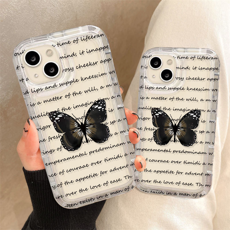 Charming Butterfly Bumper Edge iPhone Case