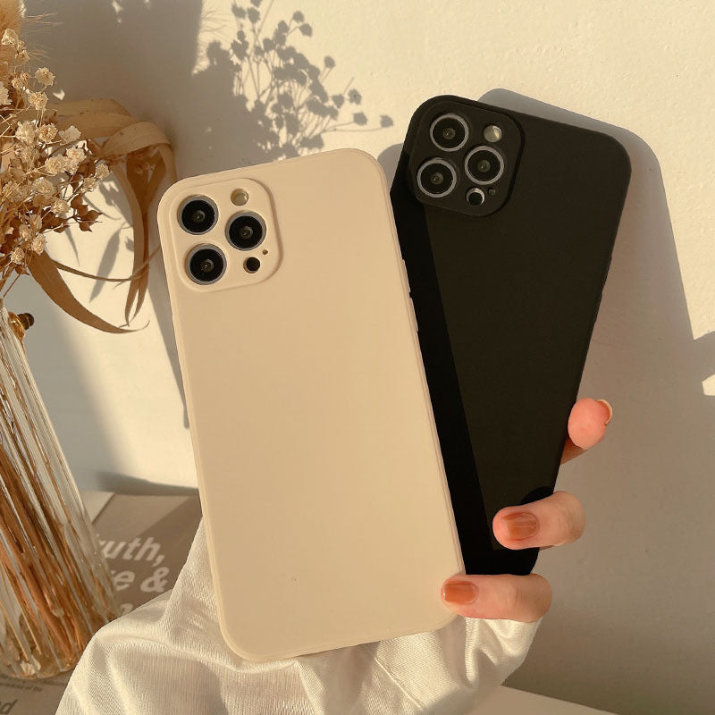 Pastel Solid Silicon iPhone Case