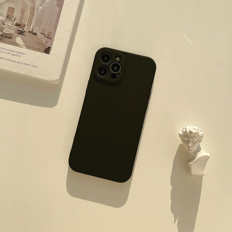 Pastel Solid Silicon iPhone Case