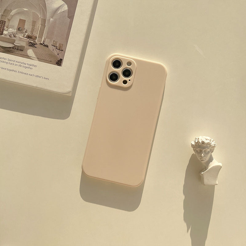 Pastel Solid Silicon iPhone Case