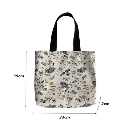 Bear & Scribbles Tote Bag