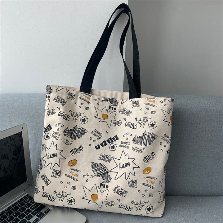 Bear & Scribbles Tote Bag