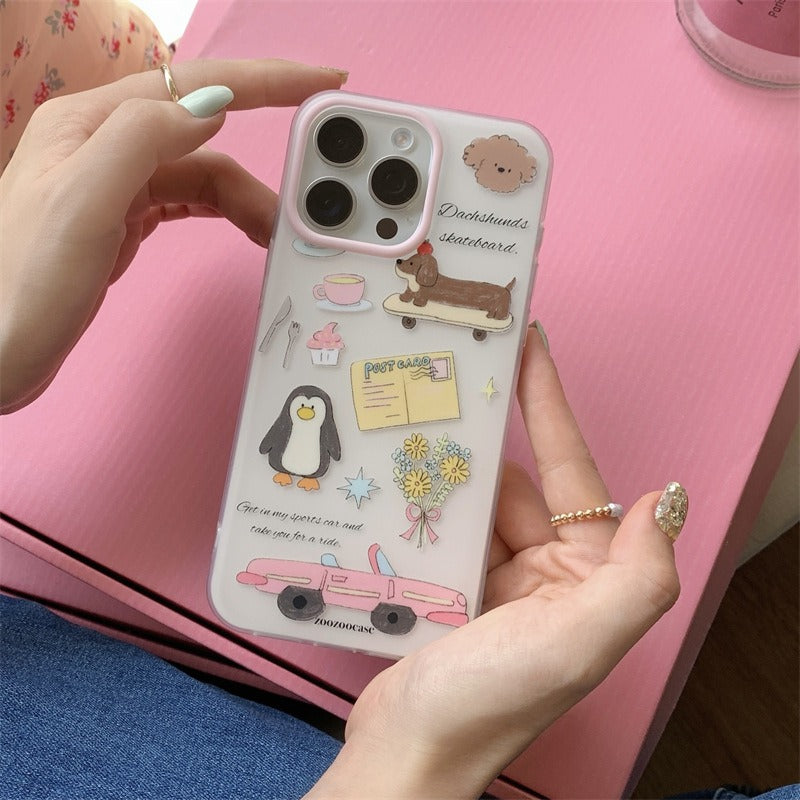 Cute Collage iPhone Case