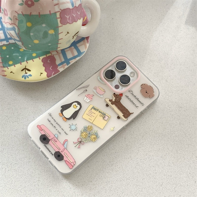 Cute Collage iPhone Case