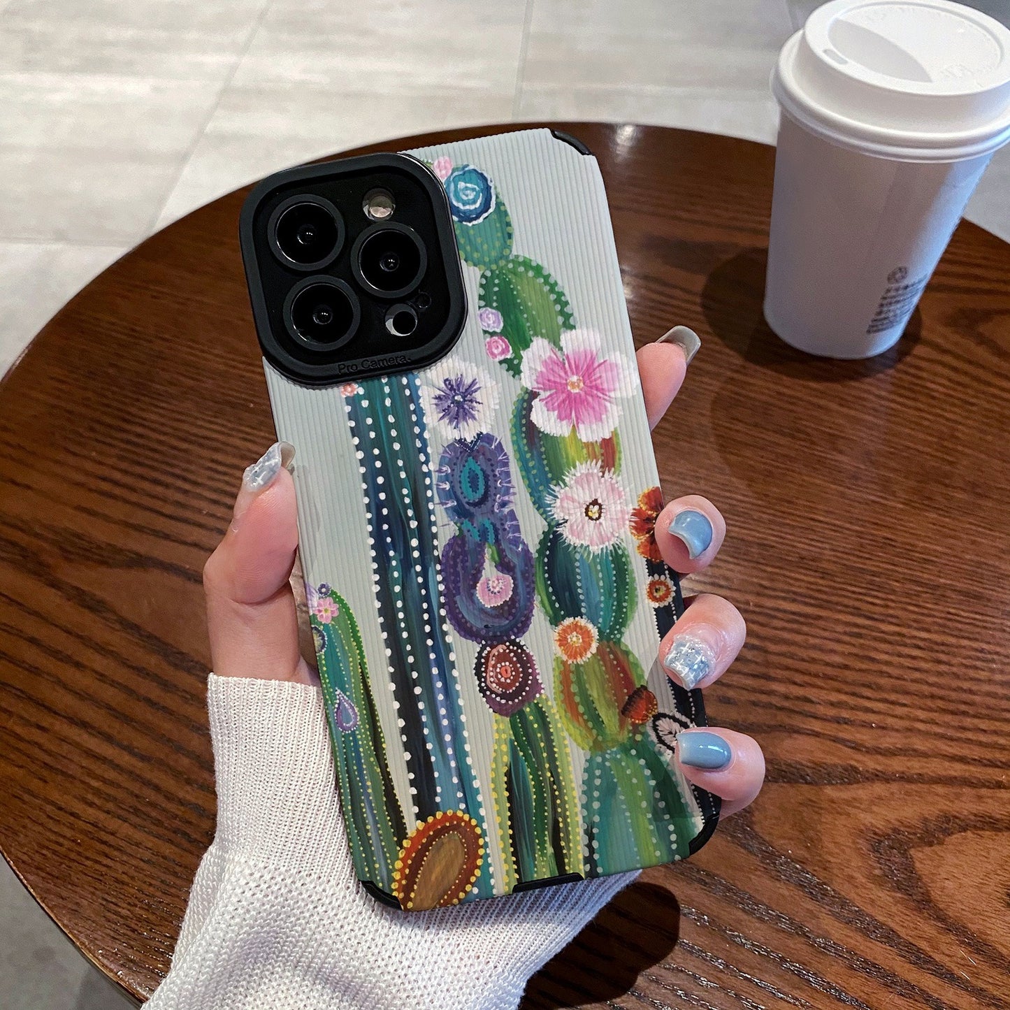 FloraCactus iPhone Case