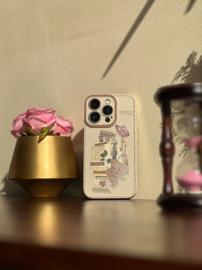 Vintage Pinteresty Camera Cut Out iPhone Case