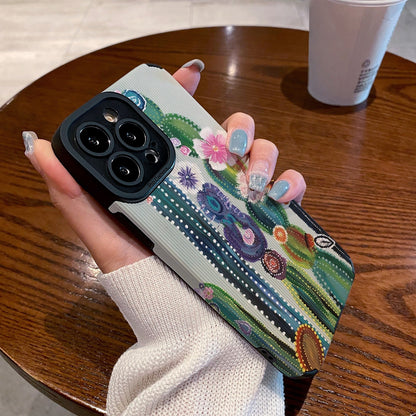 FloraCactus iPhone Case