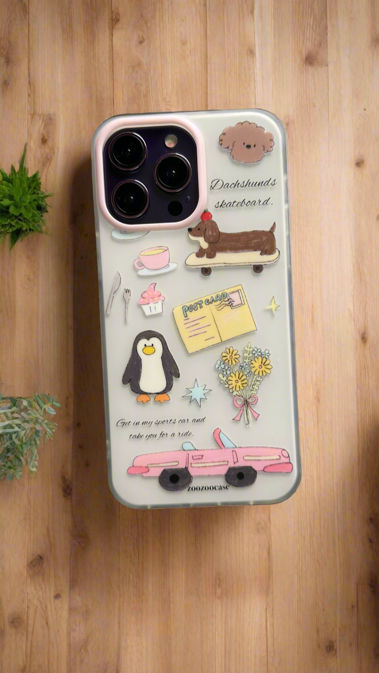 Cute Collage iPhone Case
