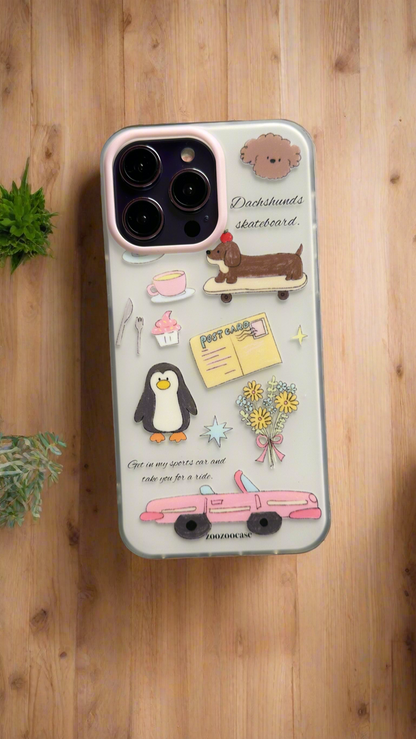 Cute Collage iPhone Case