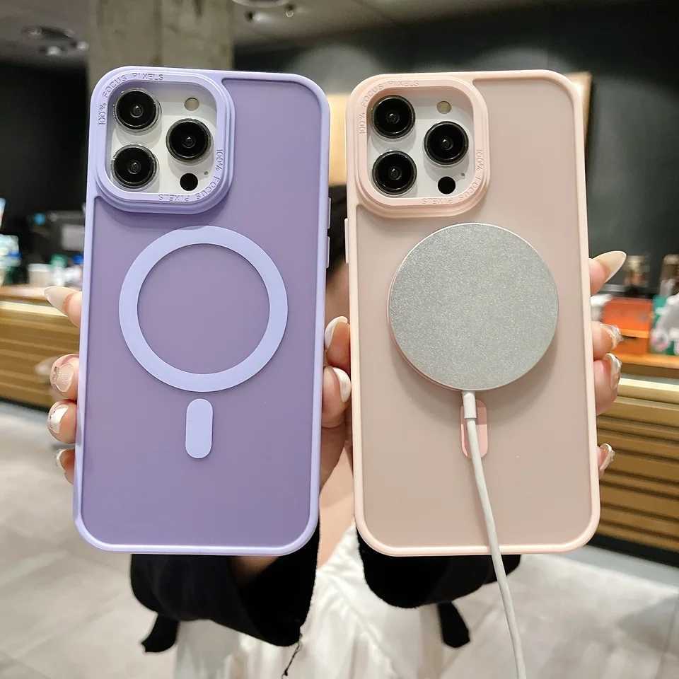 Pastel Solid MagSafe Camera Bumper iPhone Case