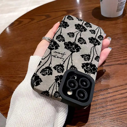 Noir Bloom iPhone Case