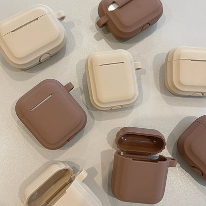 Aesthete Neutrals Soft Silicon Airpods Case