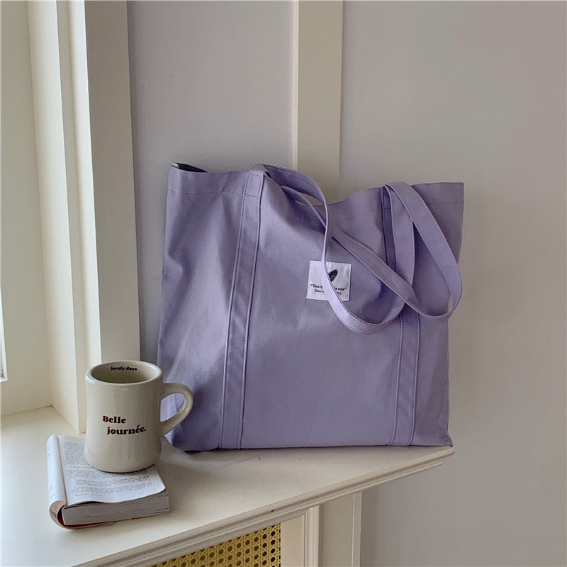Lilac Leaf Tote Bag