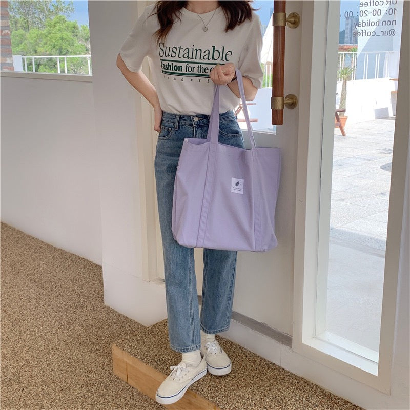 Lilac Leaf Tote Bag