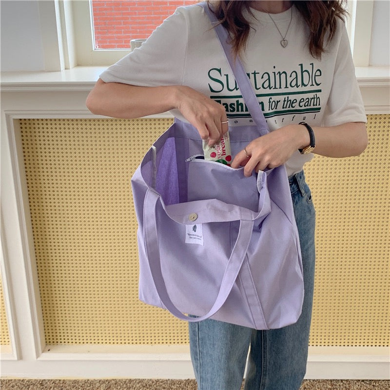 Lilac Leaf Tote Bag