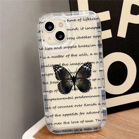 Charming Butterfly Bumper Edge iPhone Case