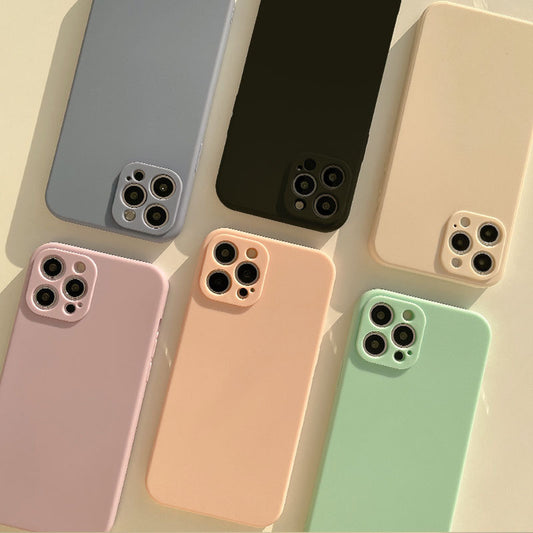 Pastel Solid Silicon iPhone Case