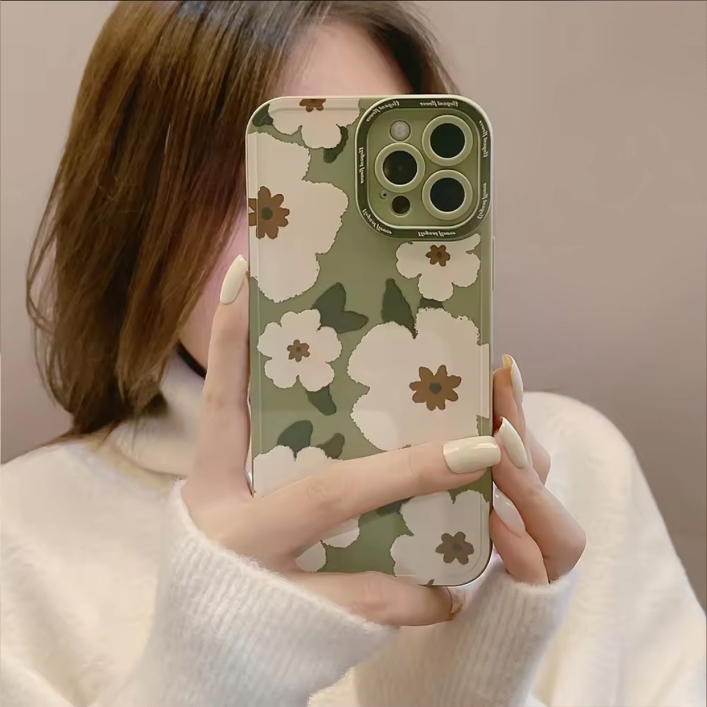 Mint Petal iPhone Case