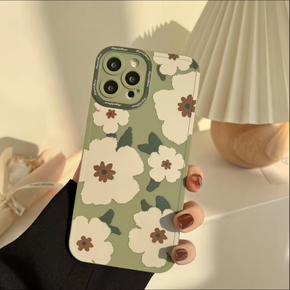 Mint Petal iPhone Case