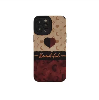 Sepia Love iPhone Case