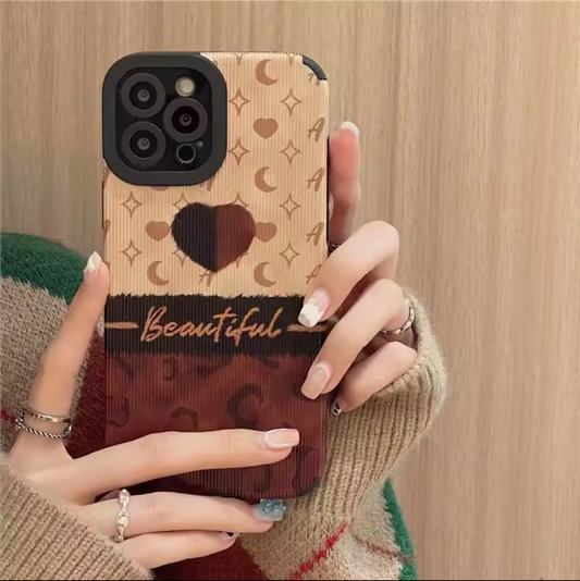 Sepia Love iPhone Case