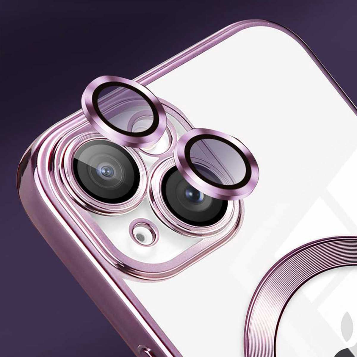 Metallic Premium MagSafe Camera Cut out iPhone Case